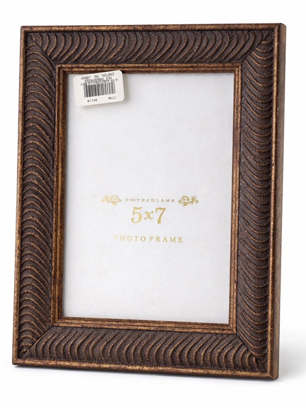 Wood Accent Picture Frame 5x7Brown by